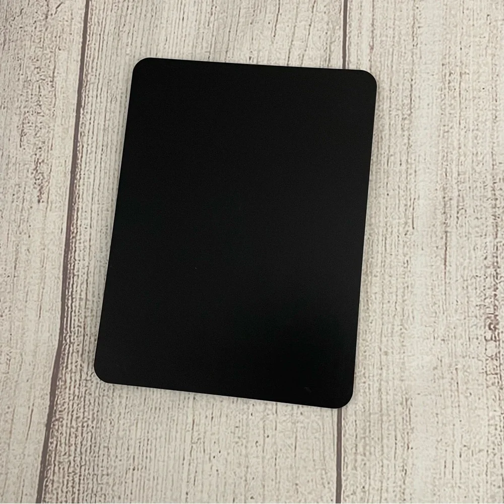 Black & Silver Restroom Sign